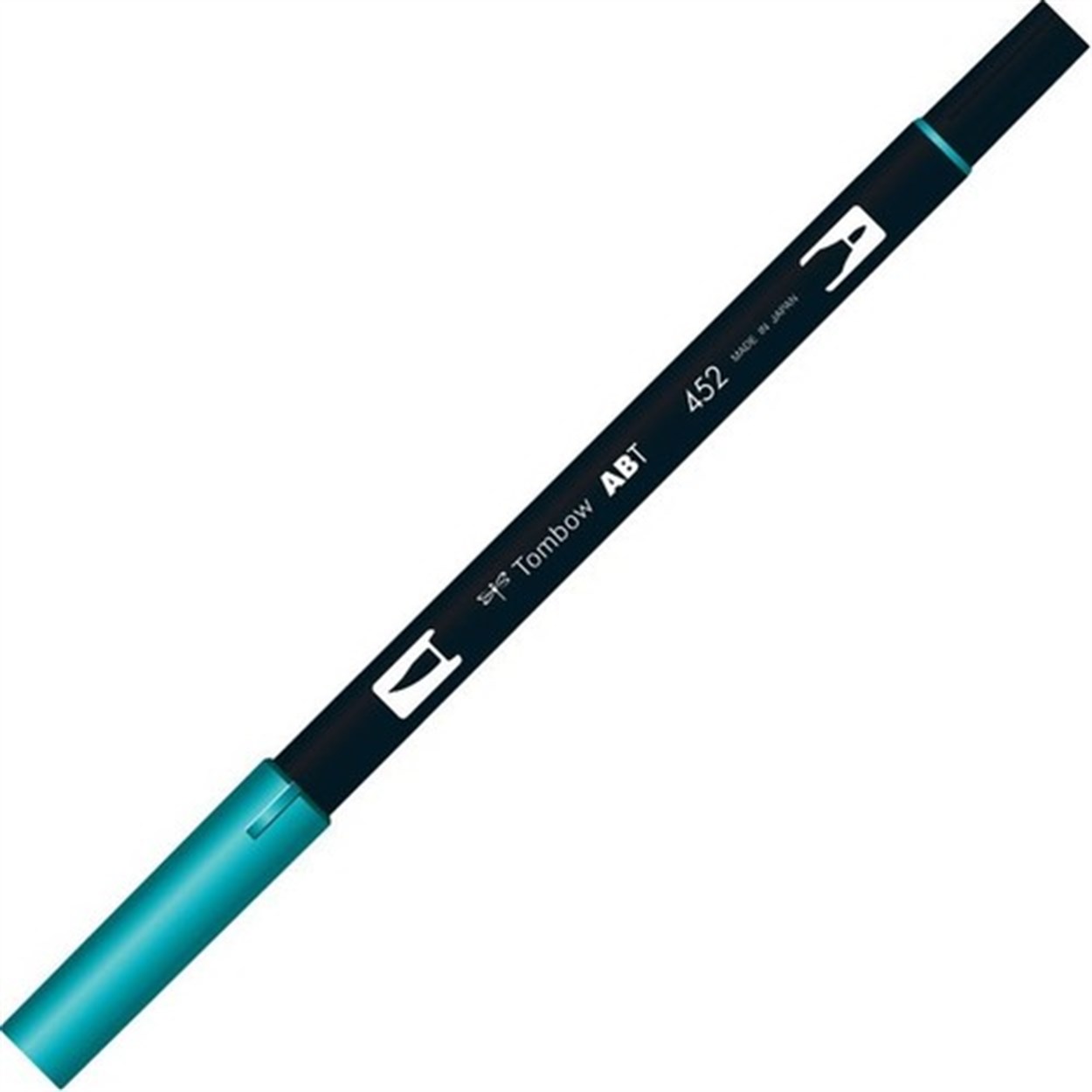 Tombow AB-T Dual Brush Grafik Kalemi Process Blue 452