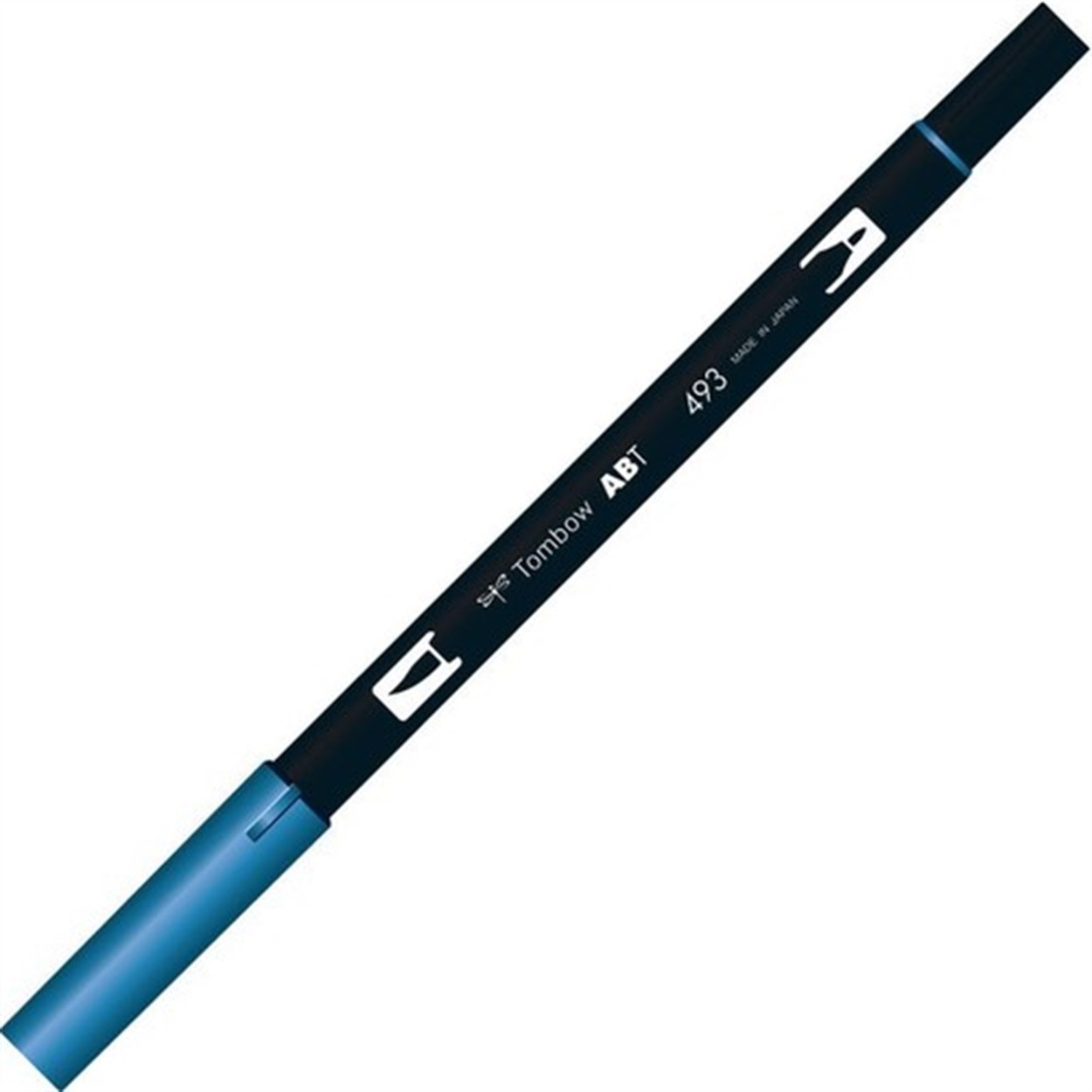 Tombow AB-T Dual Brush Grafik Kalemi Reflex Blue 493