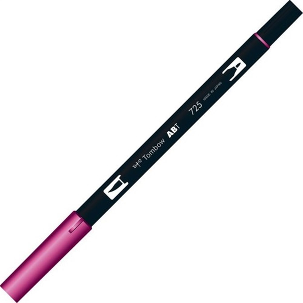 Tombow AB-T Dual Brush Grafik Kalemi Rhodamine Red 725