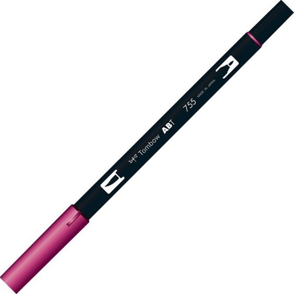 Tombow AB-T Dual Brush Grafik Kalemi Rubine Red 755
