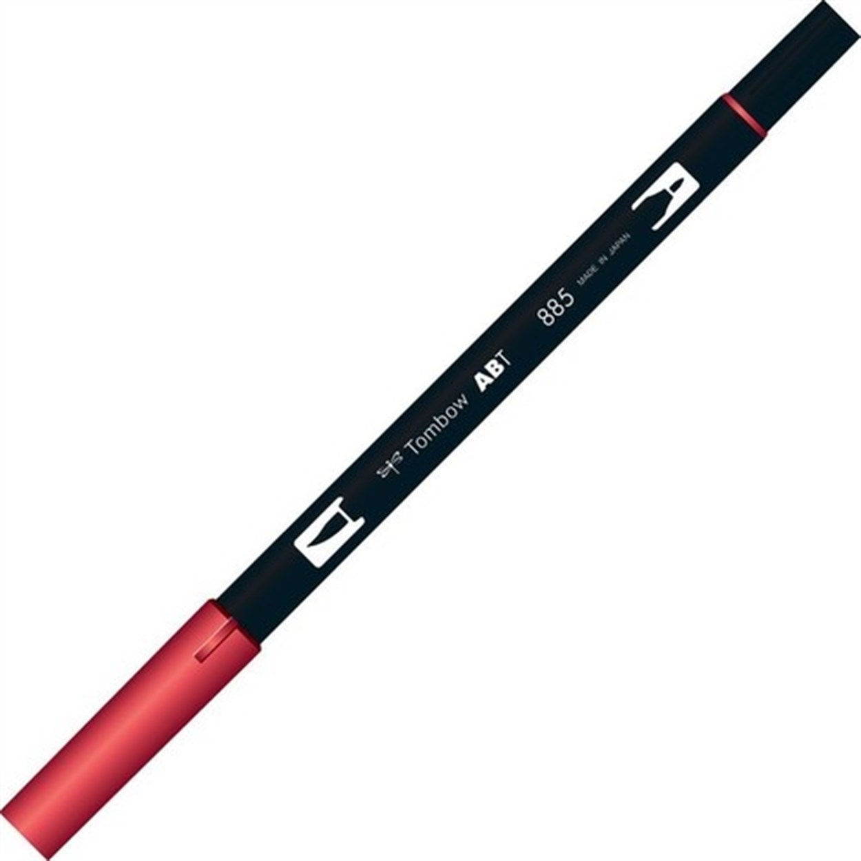 Tombow AB-T Dual BrushGrafik Kalemi Warm Red 885