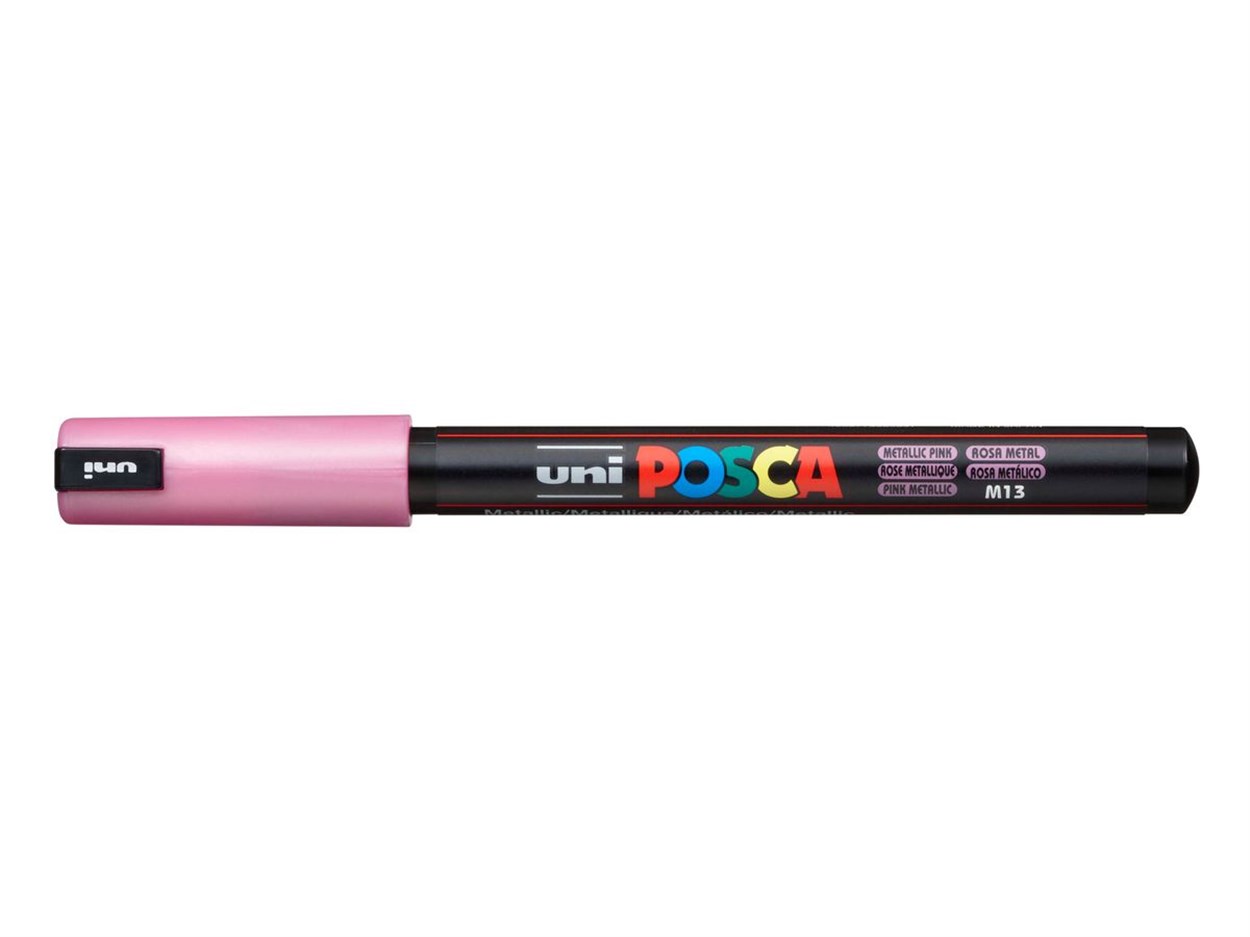 Uni POSCA 0.7 Su Bazlı Poster Markörü M.Pembe