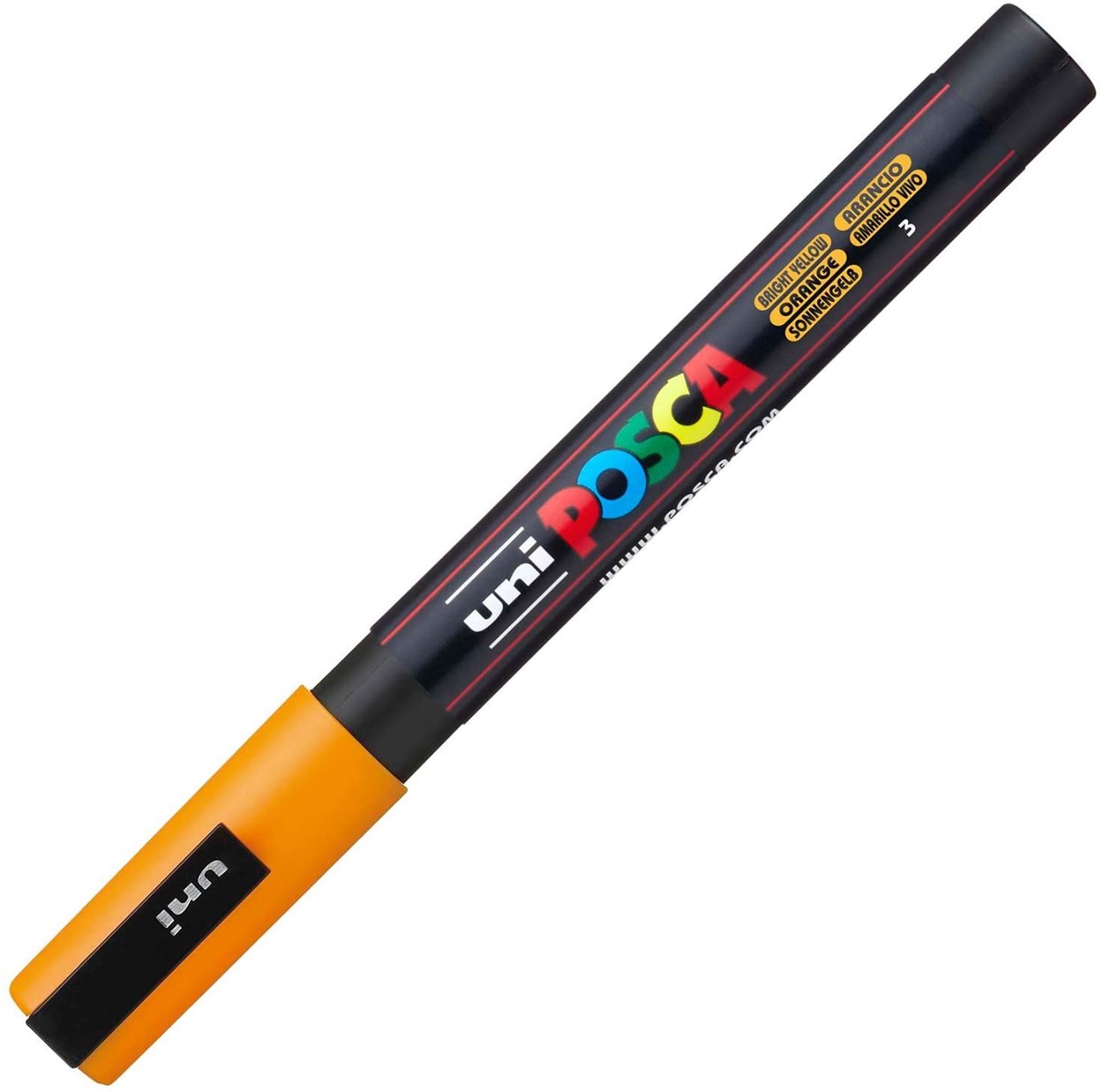 Uni POSCA 0.9-1.3 Su Bazlı Poster Markörü P.Sarı