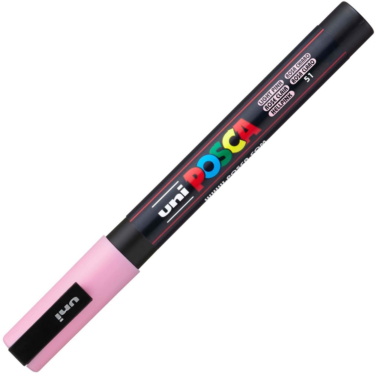 Uni POSCA 0.9-1.3 Su Bazlı Poster Markörü A.Pembe