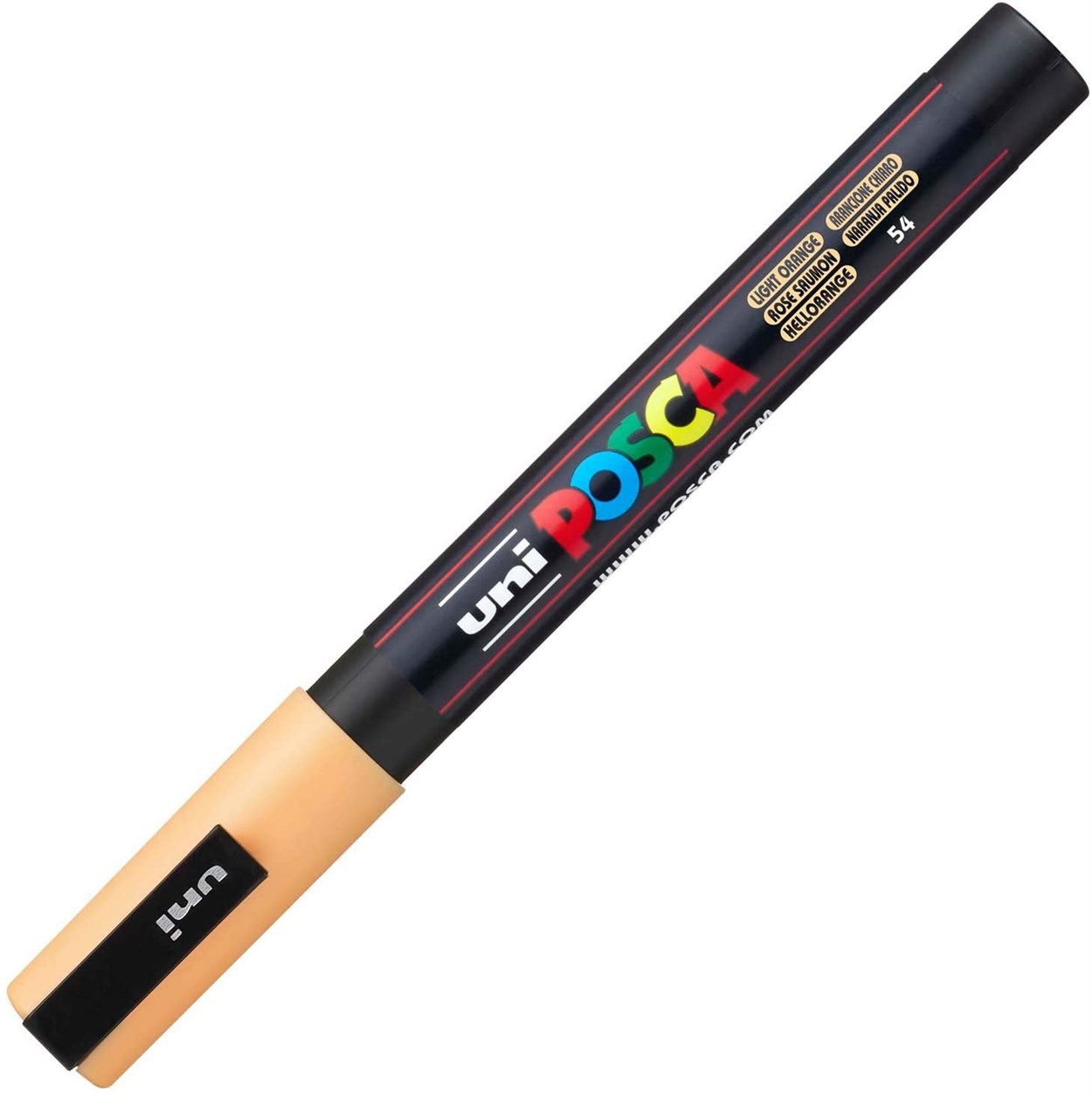 Uni POSCA 0.9-1.3Su Bazlı Poster Markörü A.Turuncu