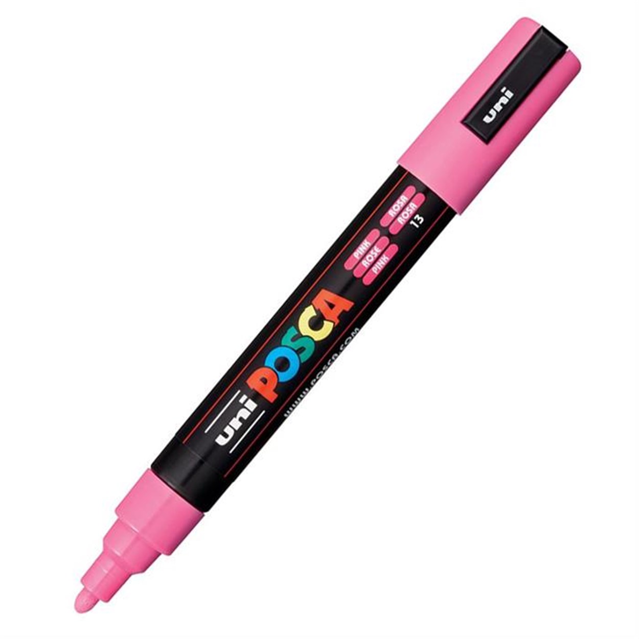Uni POSCA 1.8-2.5 Su Bazlı Poster Markörü Pembe