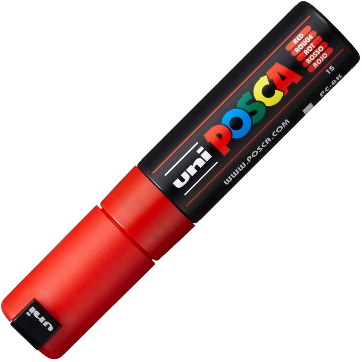 Uni POSCA 8.0 Su Bazlı Poster Markörü Kırmızı