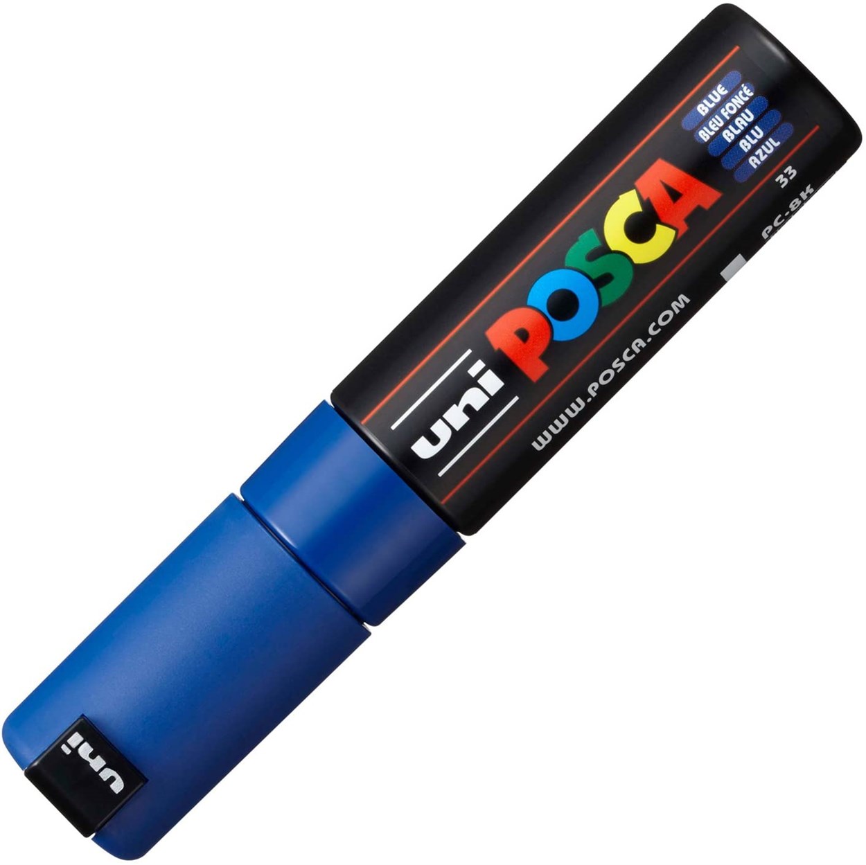 Uni POSCA 8.0 Su Bazlı Poster Markörü Mavi