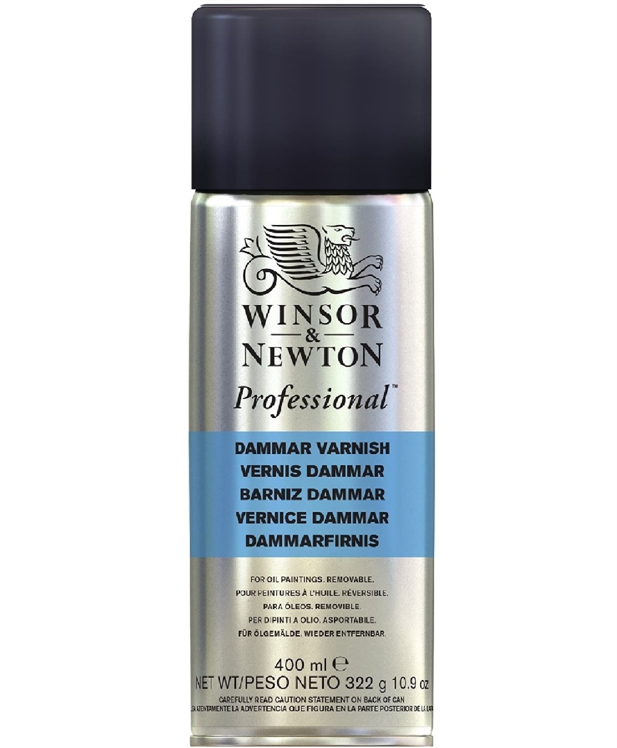 WINSOR NEWTON SPRAY DAMMAR HIGH GLOSS VARNISH 400 ML