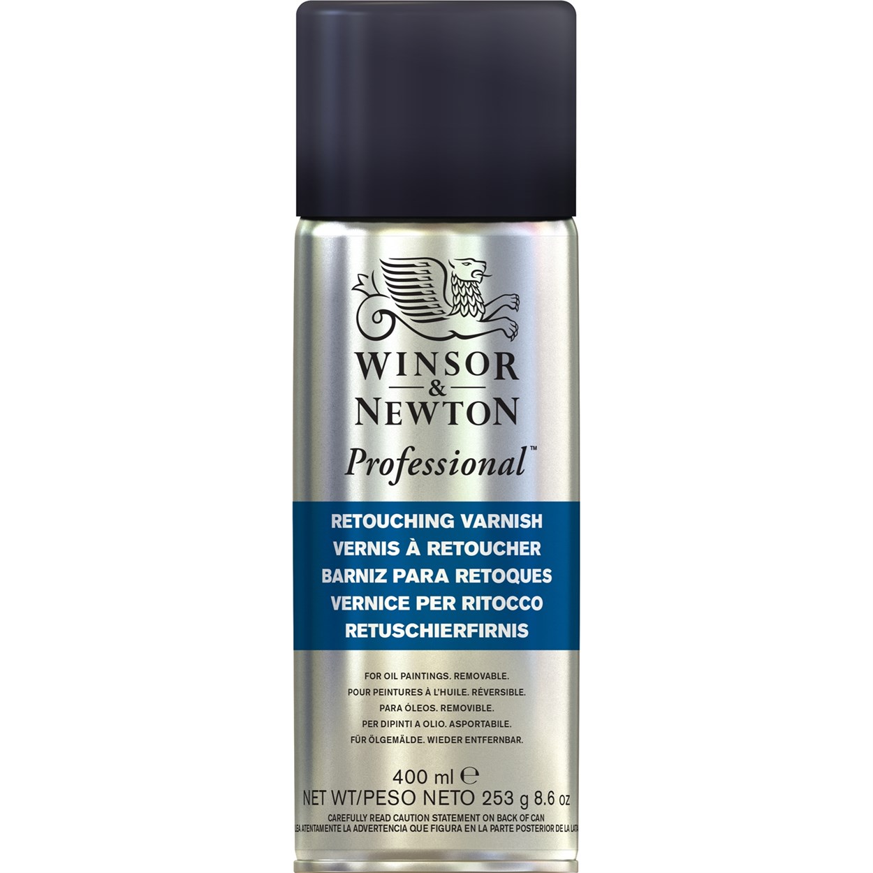 WINSOR NEWTON SPRAY RETOUCHING GLOSS VARNISH 400 ML