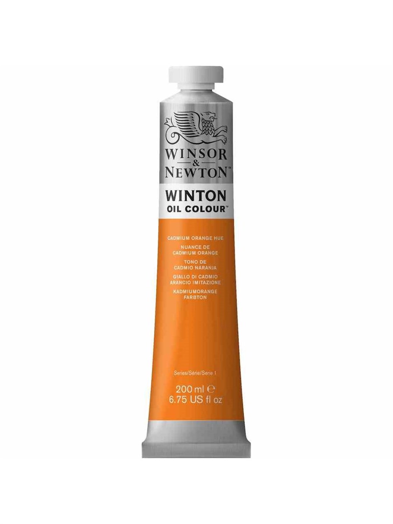 Winsor Newton Winton Yağlı Boya 200ml Cadmium Orange Hue 090 (4)