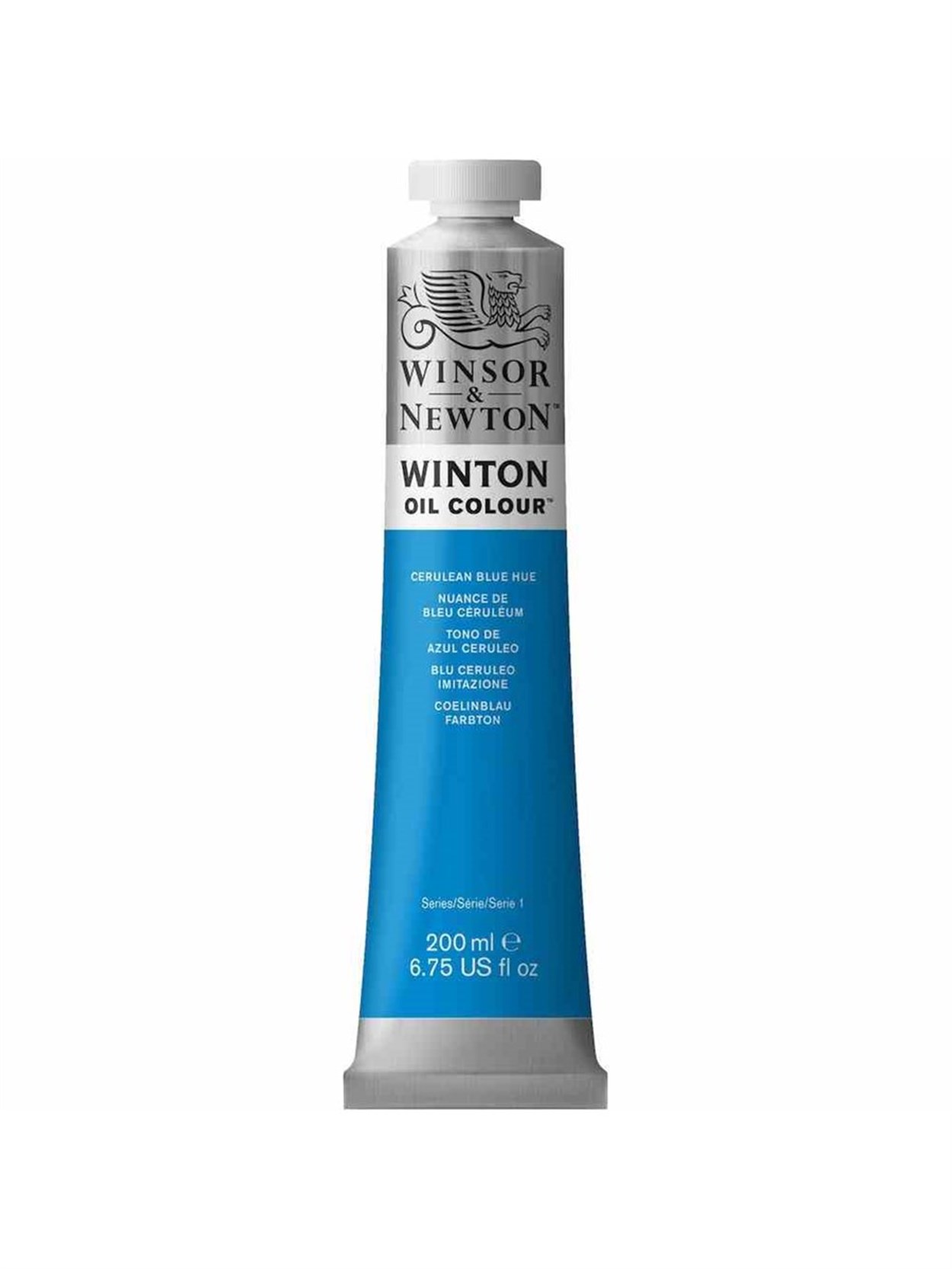 Winsor Newton Winton Yağlı Boya 200ml Cerulean Blue Hue 138 (10)