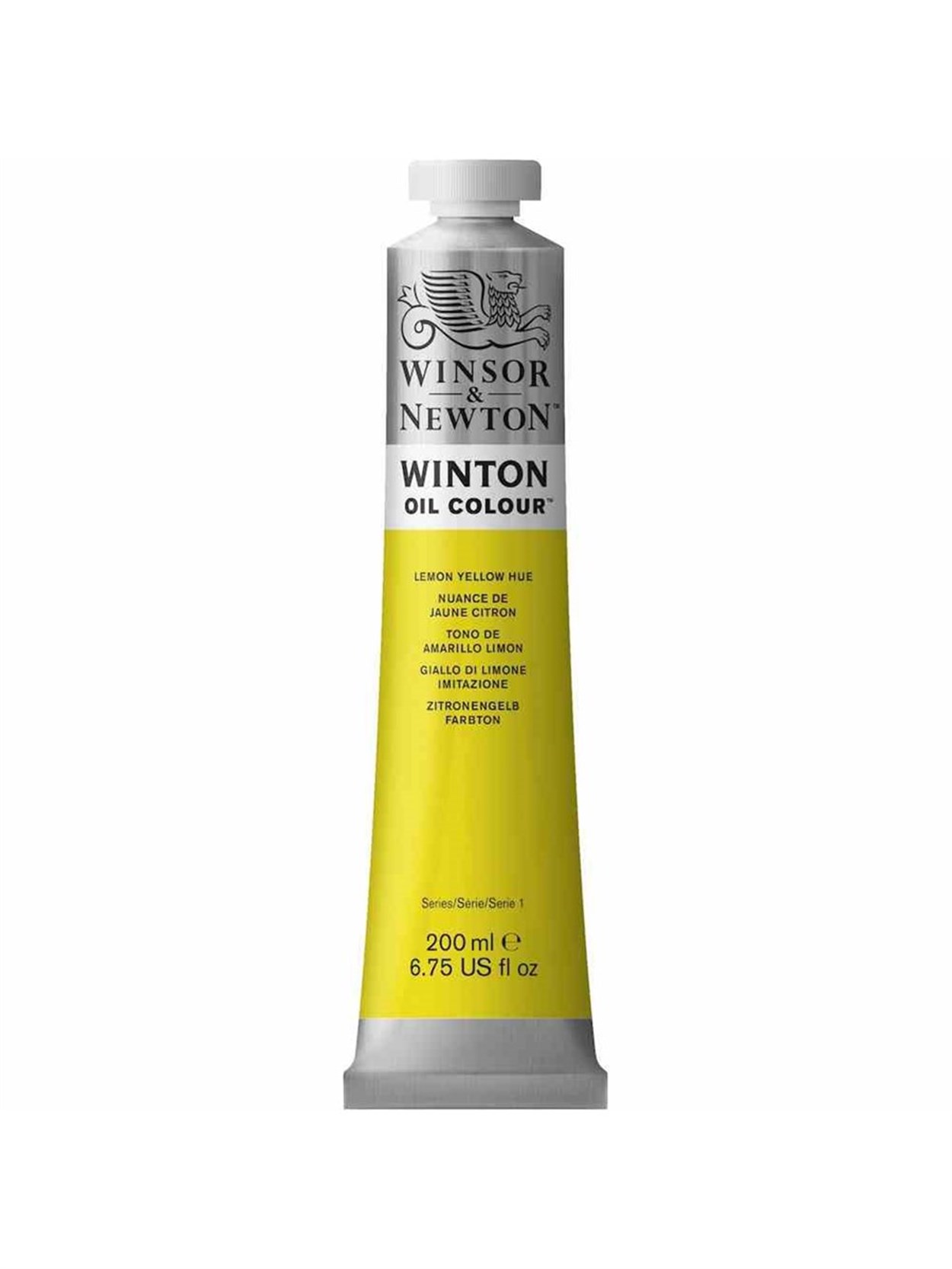 Winsor Newton Winton Yağlı Boya 200ml Lemon Yellow Hue 346 (26)