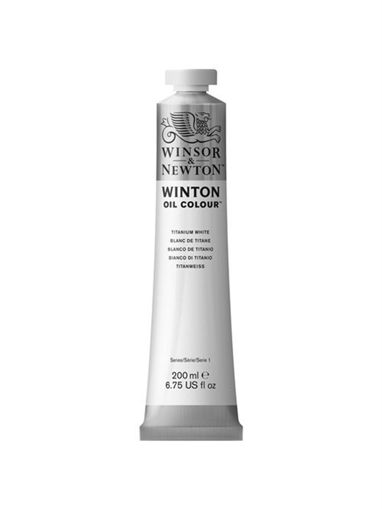 Winsor Newton Winton Yağlı Boya 200ml Titanium White 644 (40)