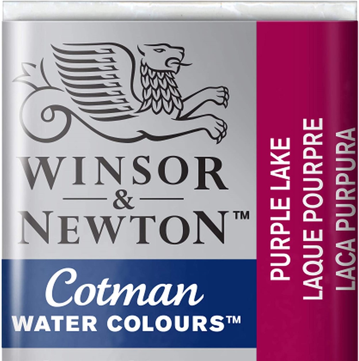 Winsor&Newton Cotman Sulu Boya Yarım Tablet Purple Lake 544
