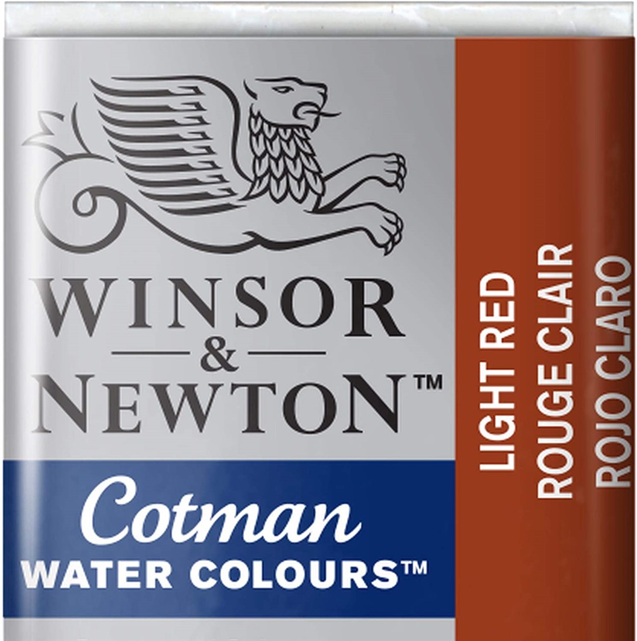 Winsor&Newton Cotman Sulu Boya Yarım Tablet Light Red 362