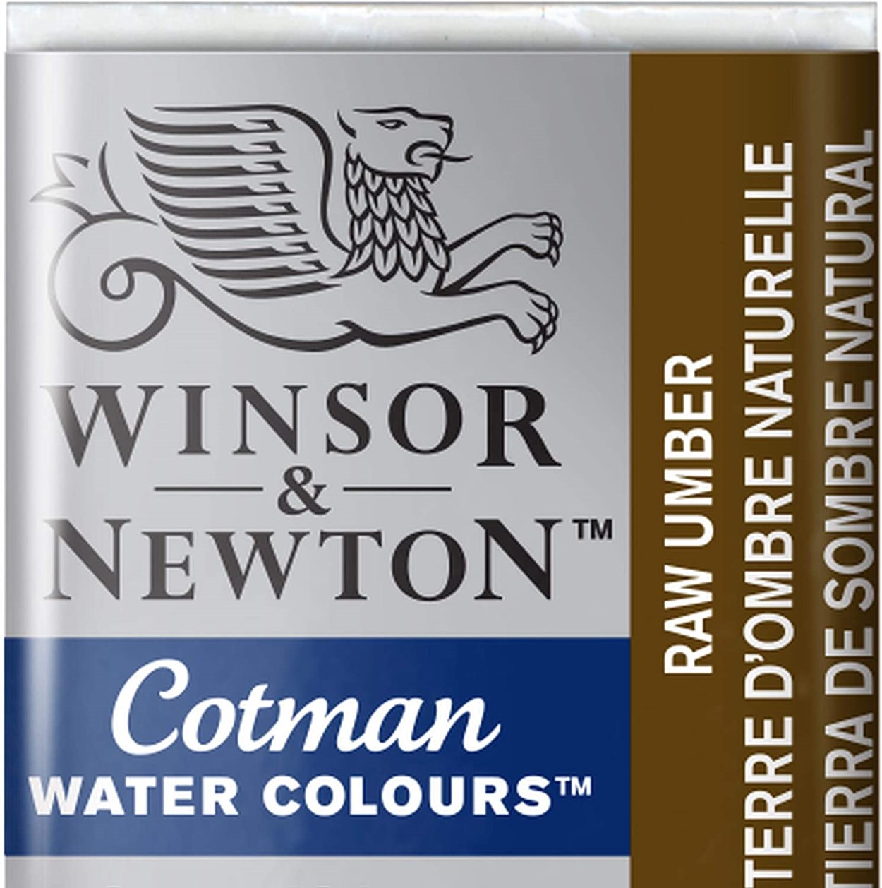 Winsor&Newton Cotman Sulu Boya Yarım Tablet Raw Umber 554