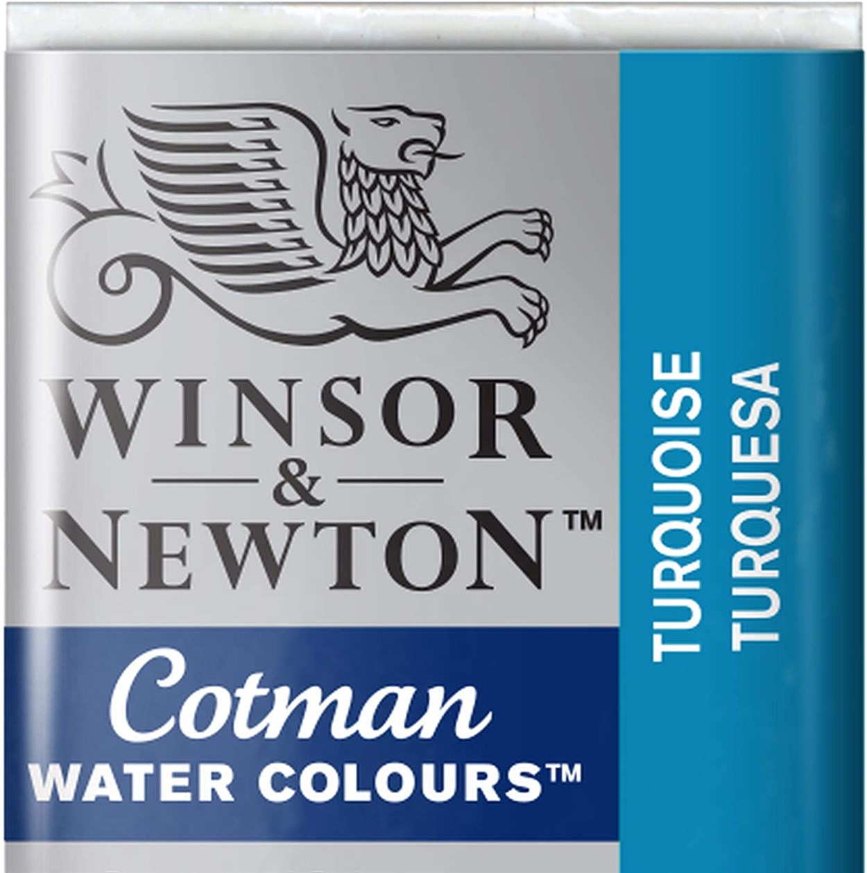 Winsor&Newton Cotman Sulu Boya Yarım Tablet Turquoise 654
