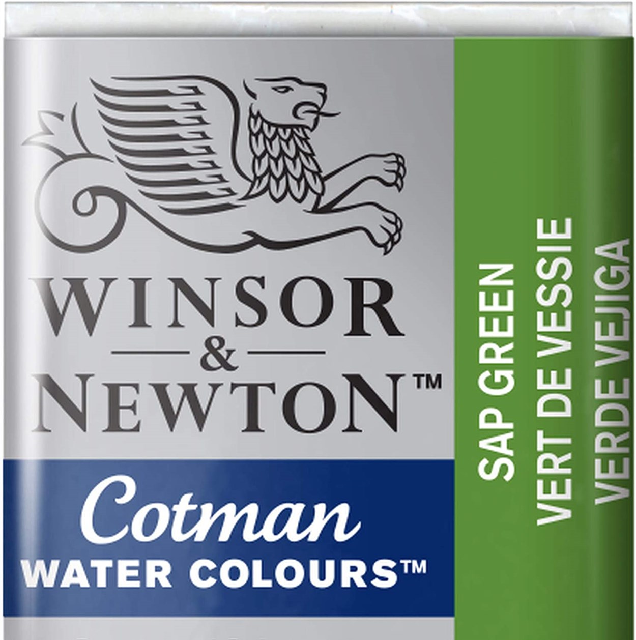Winsor&Newton Cotman Sulu Boya Yarım Tablet Sap Green 599