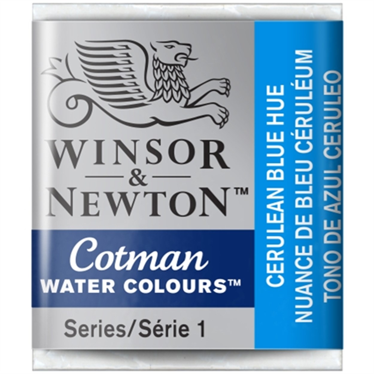 Winsor&Newton Cotman Sulu Boya Yarım Tablet Cerulean Blue Hue 139
