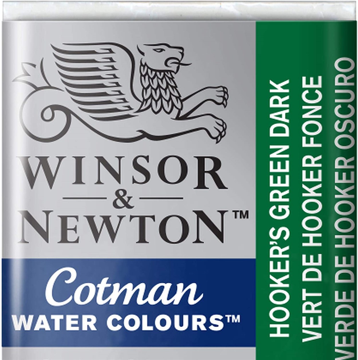 Winsor&Newton Cotman Sulu Boya Yarım Tablet Hooker's Green Dark 312