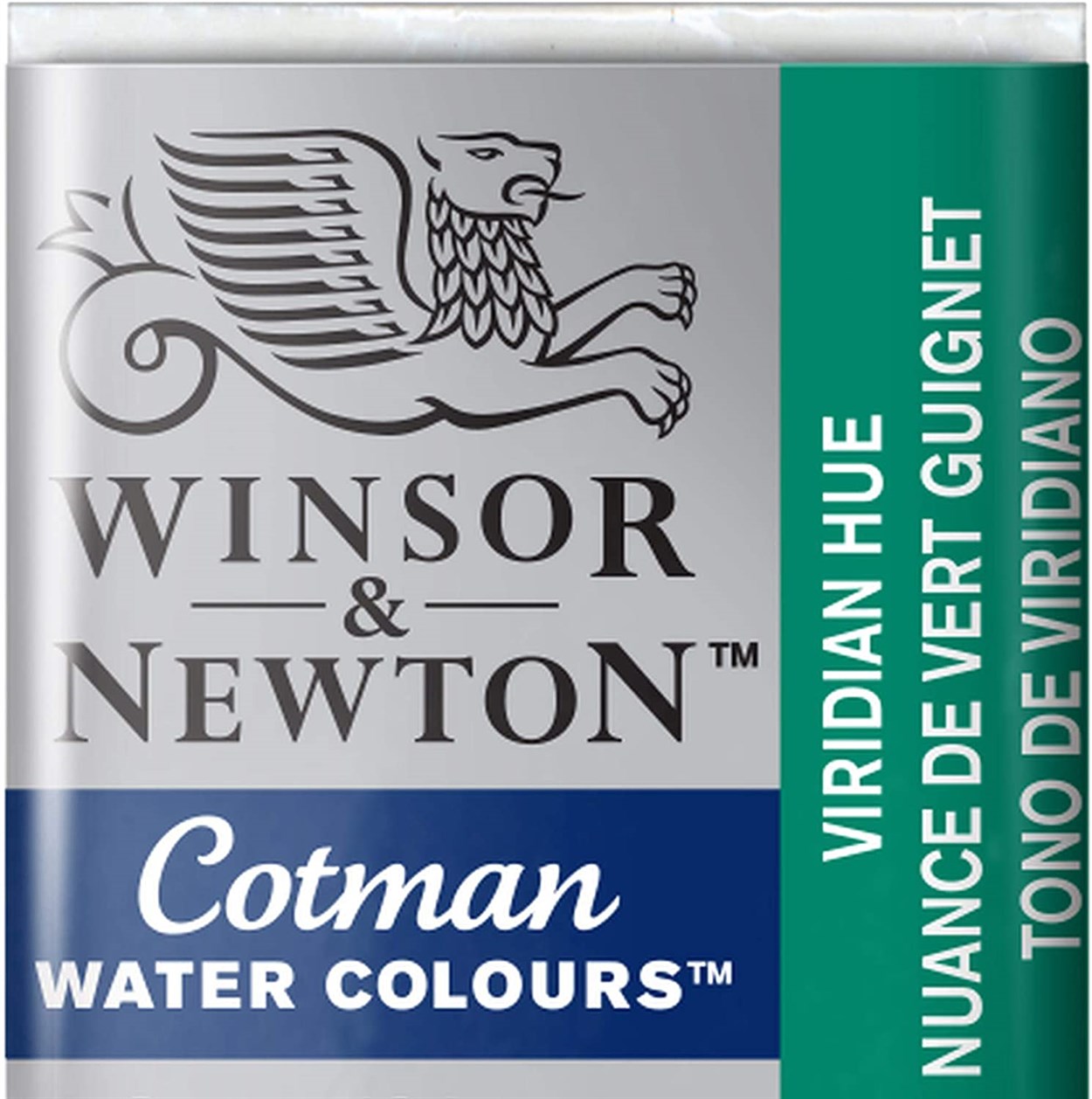 Winsor&Newton Cotman Sulu Boya Yarım Tablet Viridian Hue 696