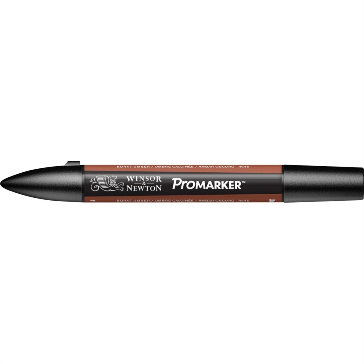 Winsor&Newton Promarker Çift Uçlu Kalem Burnt Umber 076 (R646)