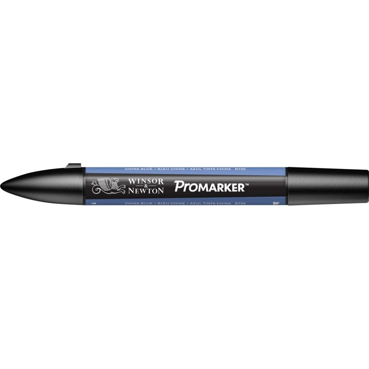 Winsor&Newton Promarker Çift Uçlu Kalem China Blue 198 (B736)