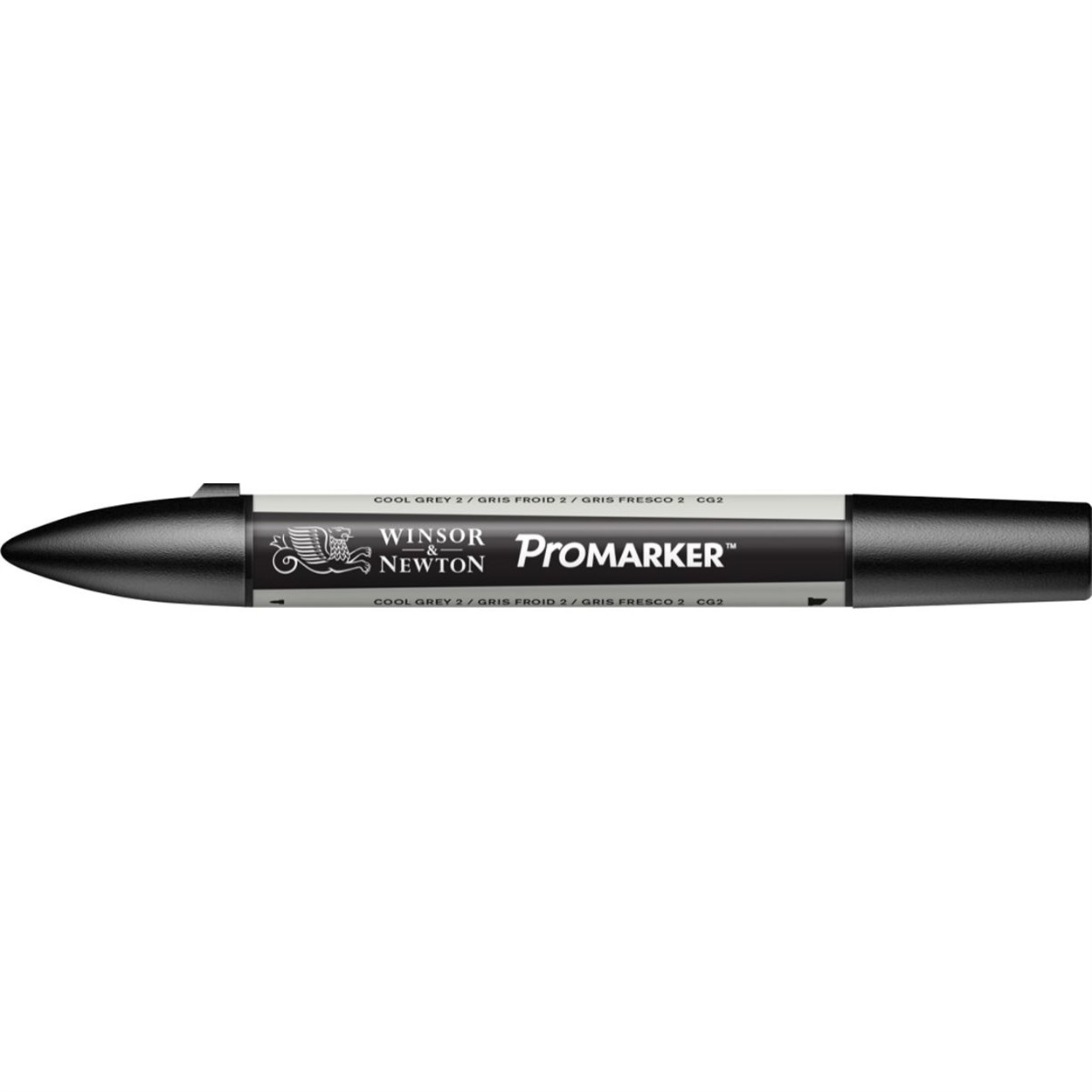 Winsor&Newton Promarker Çift Uçlu Kalem Cool Grey 2 160 (CG2)