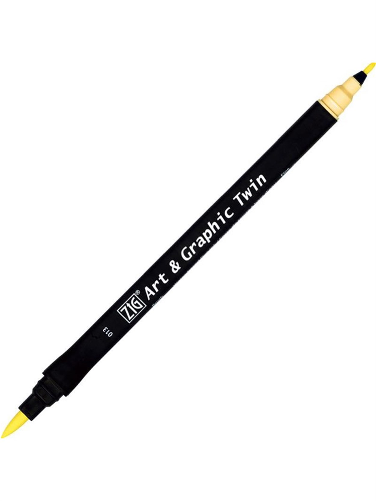 ZIG ART&GRAPHIC TWIN ÇİFT UÇLU ÇİZİM KALEMİ TUT-80 13 PALE YELLOW
