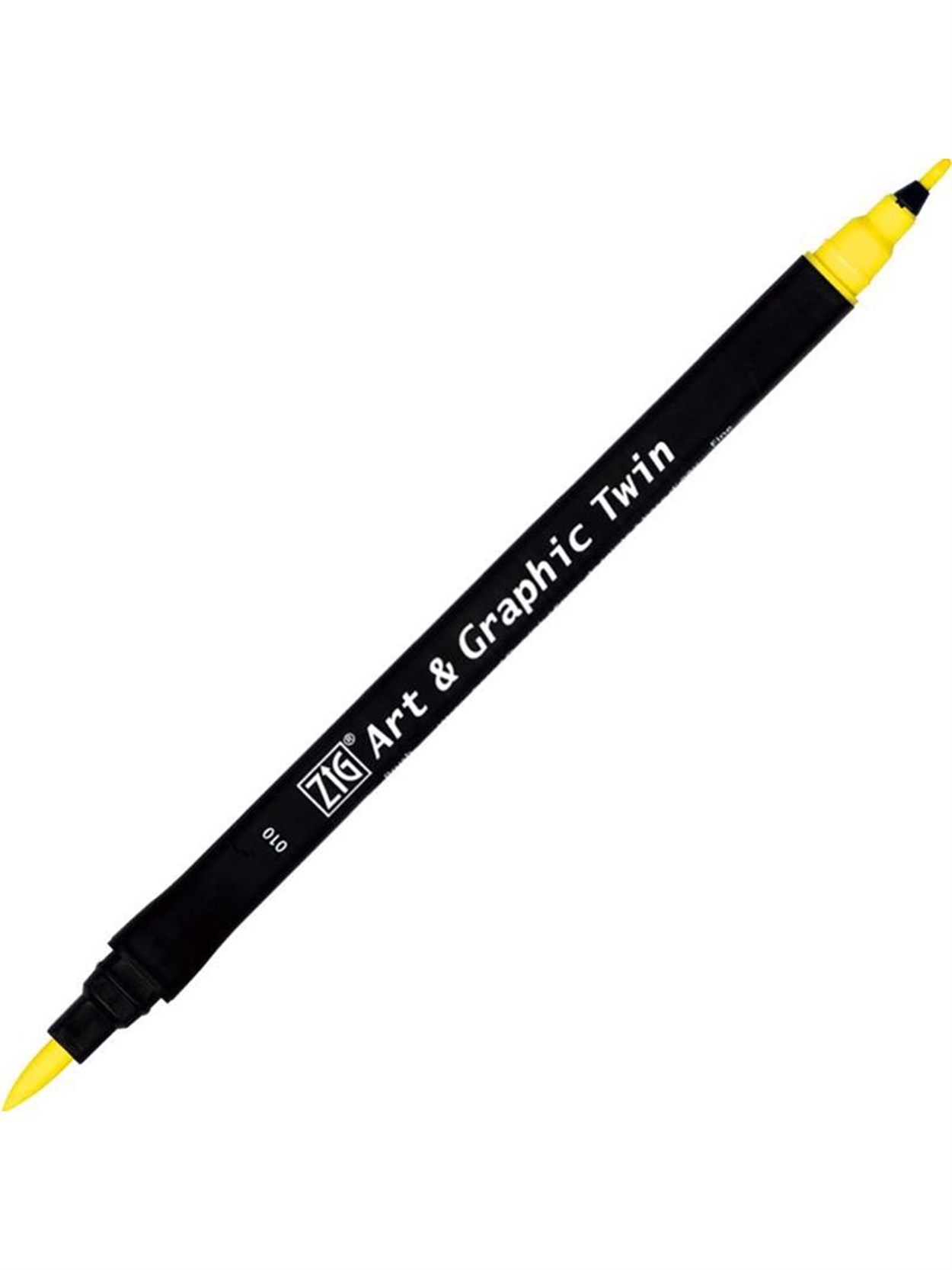 ZIG ART&GRAPHIC TWIN ÇİFT UÇLU ÇİZİM KALEMİ TUT-80 10 LEMON YELLOW