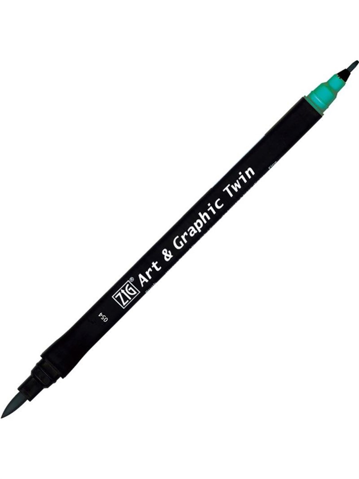 ZIG ART&GRAPHIC TWIN ÇİFT UÇLU ÇİZİM KALEMİ TUT-80 54 TURQUOISE GREEN