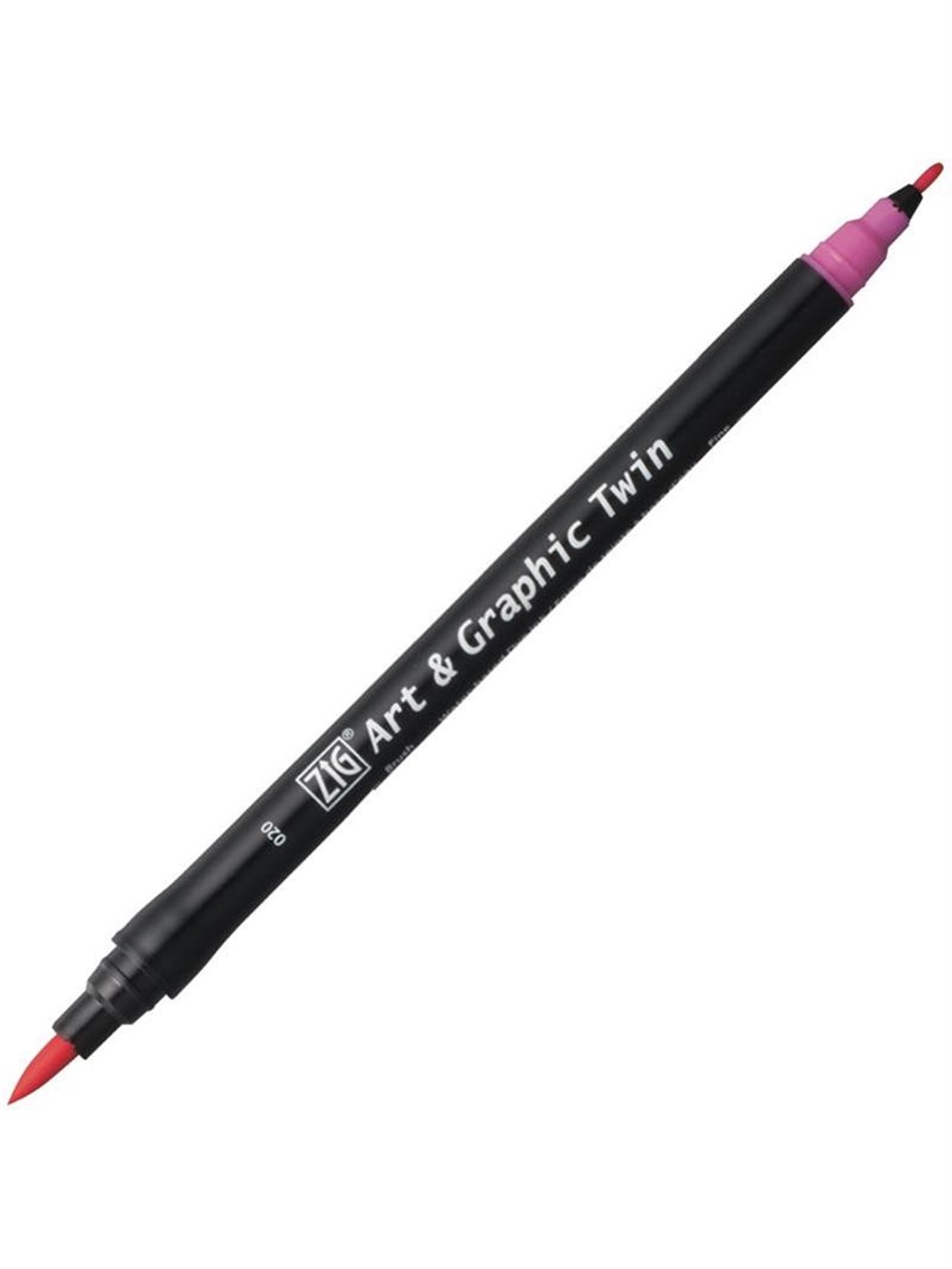 ZIG ART&GRAPHIC TWIN ÇİFT UÇLU ÇİZİM KALEMİ TUT-80 20 PINK