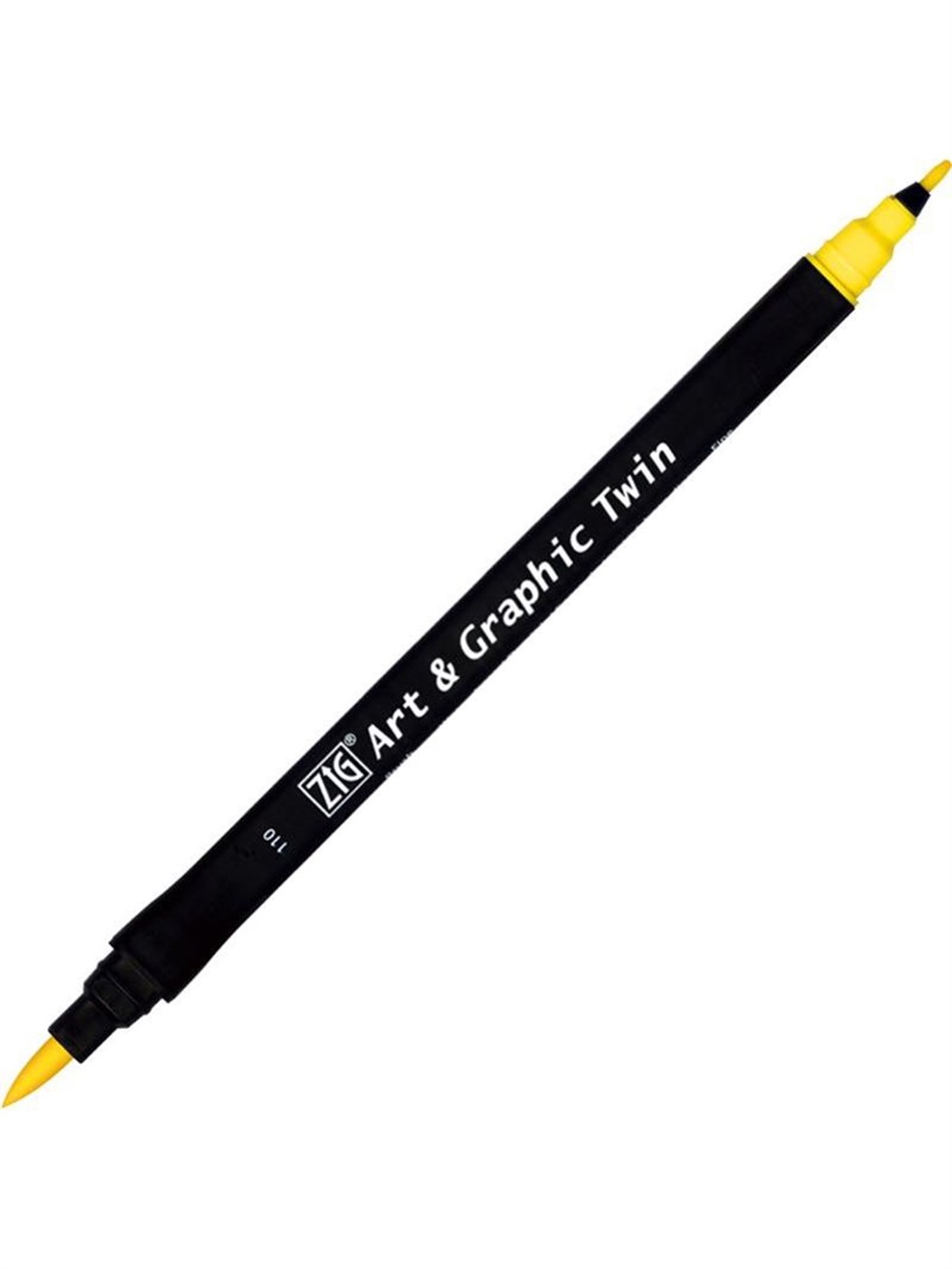 ZIG ART&GRAPHIC TWIN ÇİFT UÇLU ÇİZİM KALEMİ TUT-80 110 MID YELLOW