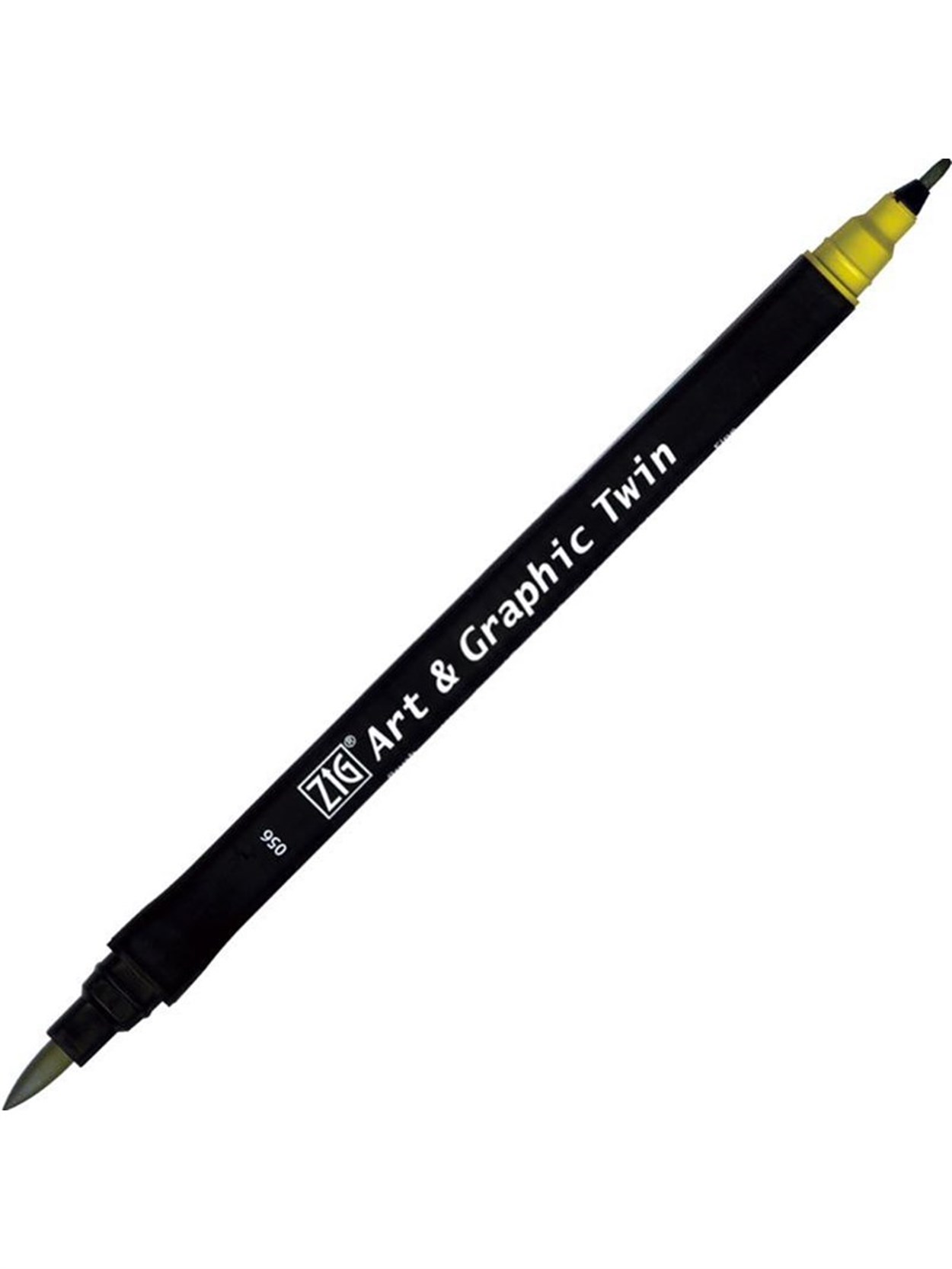 ZIG ART&GRAPHIC TWIN ÇİFT UÇLU ÇİZİM KALEMİ TUT-80 56 MID GREEN