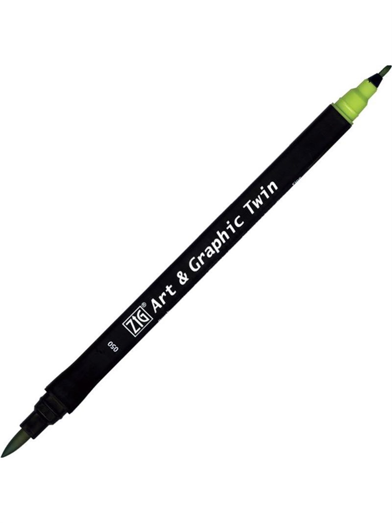 ZIG ART&GRAPHIC TWIN ÇİFT UÇLU ÇİZİM KALEMİ TUT-80 50 LIGHT GREEN