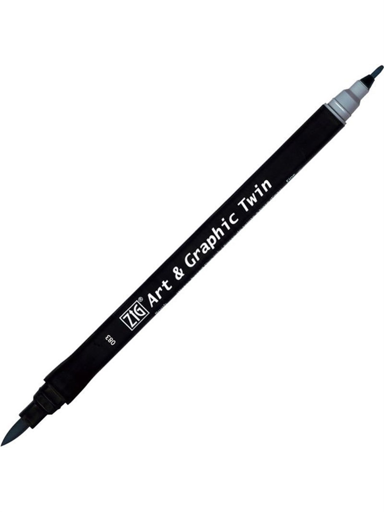 ZIG ART&GRAPHIC TWIN ÇİFT UÇLU ÇİZİM KALEMİ TUT-80 83 BLUE GRAY