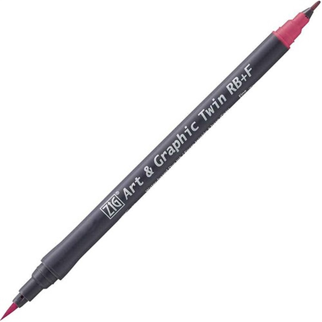 ZIG ART&GRAPHIC TWIN RB+F ÇİFT UÇLU ÇİZİM KALEMİ TUT-95 230 PALE ROSE