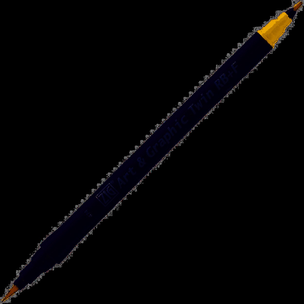 ZIG ART&GRAPHIC TWIN RB+F ÇİFT UÇLU ÇİZİM KALEMİ TUT-95 474 MUSTARD