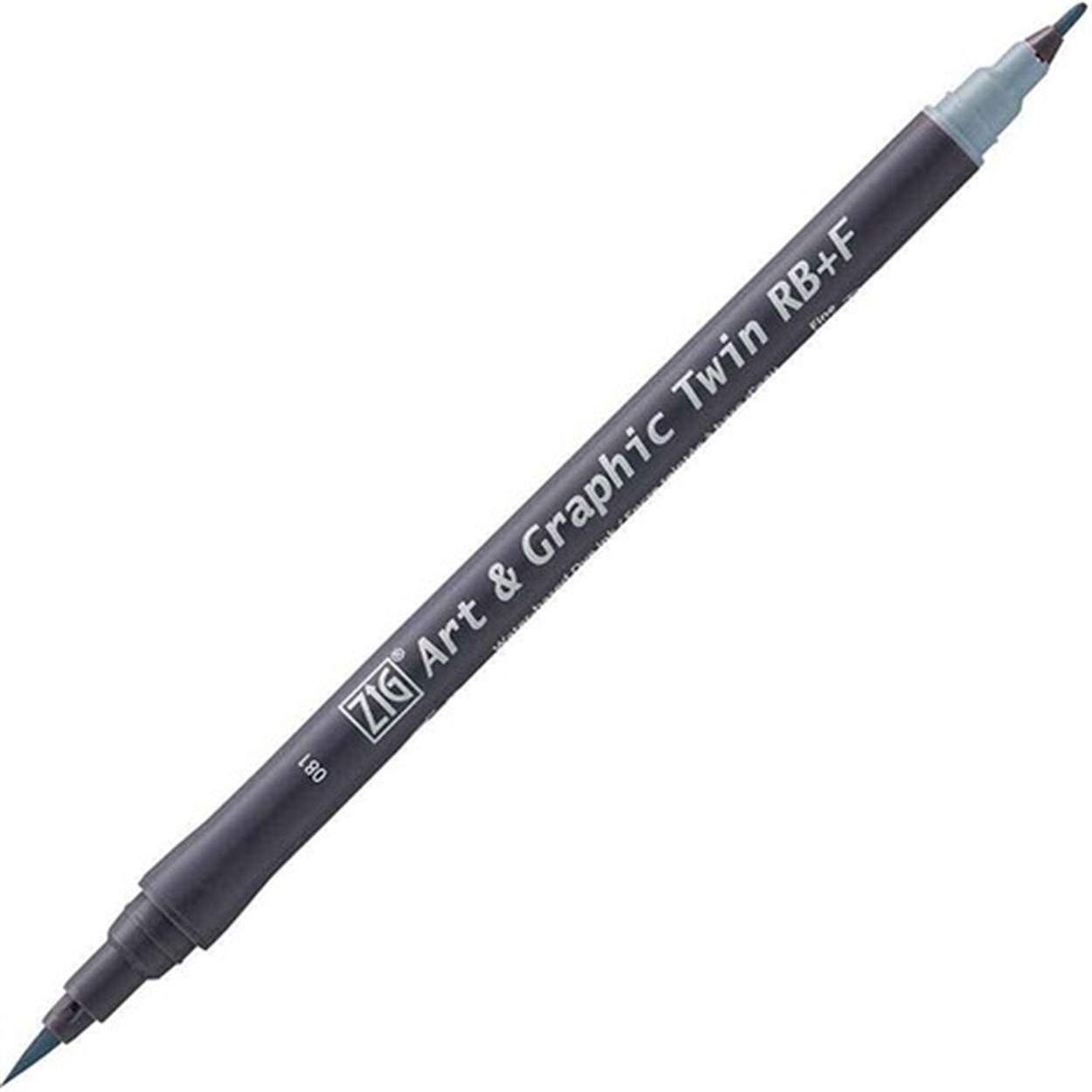 ZIG ART&GRAPHIC TWIN RB+F ÇİFT UÇLU ÇİZİM KALEMİ TUT-95 81 DAWN GRAY