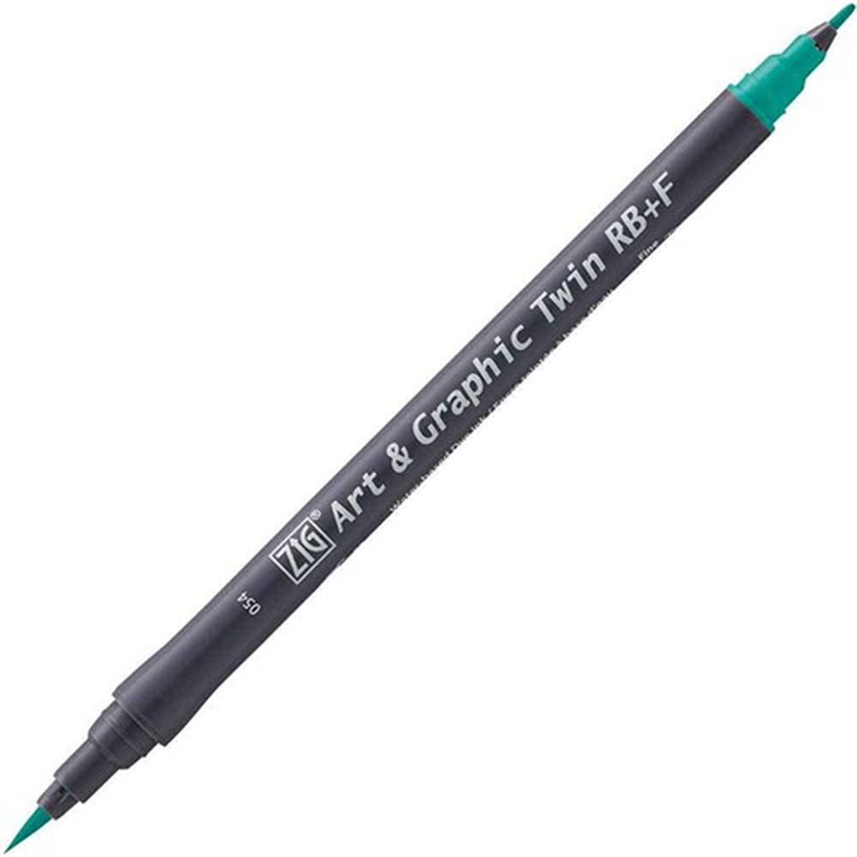 ZIG ART&GRAPHIC TWIN RB+F ÇİFT UÇLU ÇİZİM KALEMİ TUT-95 54 TURQUOISE GREEN