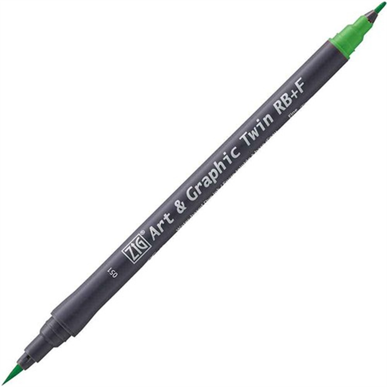 ZIG ART&GRAPHIC TWIN RB+F ÇİFT UÇLU ÇİZİM KALEMİ TUT-95 51 MAY GREEN