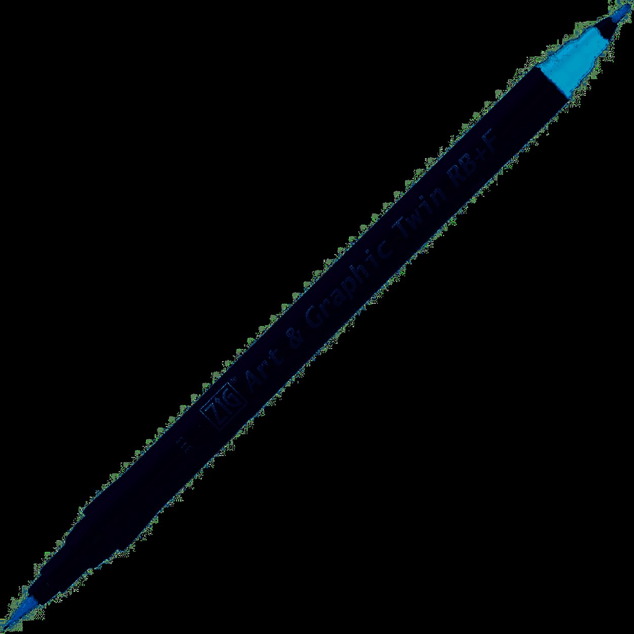 ZIG ART&GRAPHIC TWIN RB+F ÇİFT UÇLU ÇİZİM KALEMİ TUT-95 313 BABY BLUE