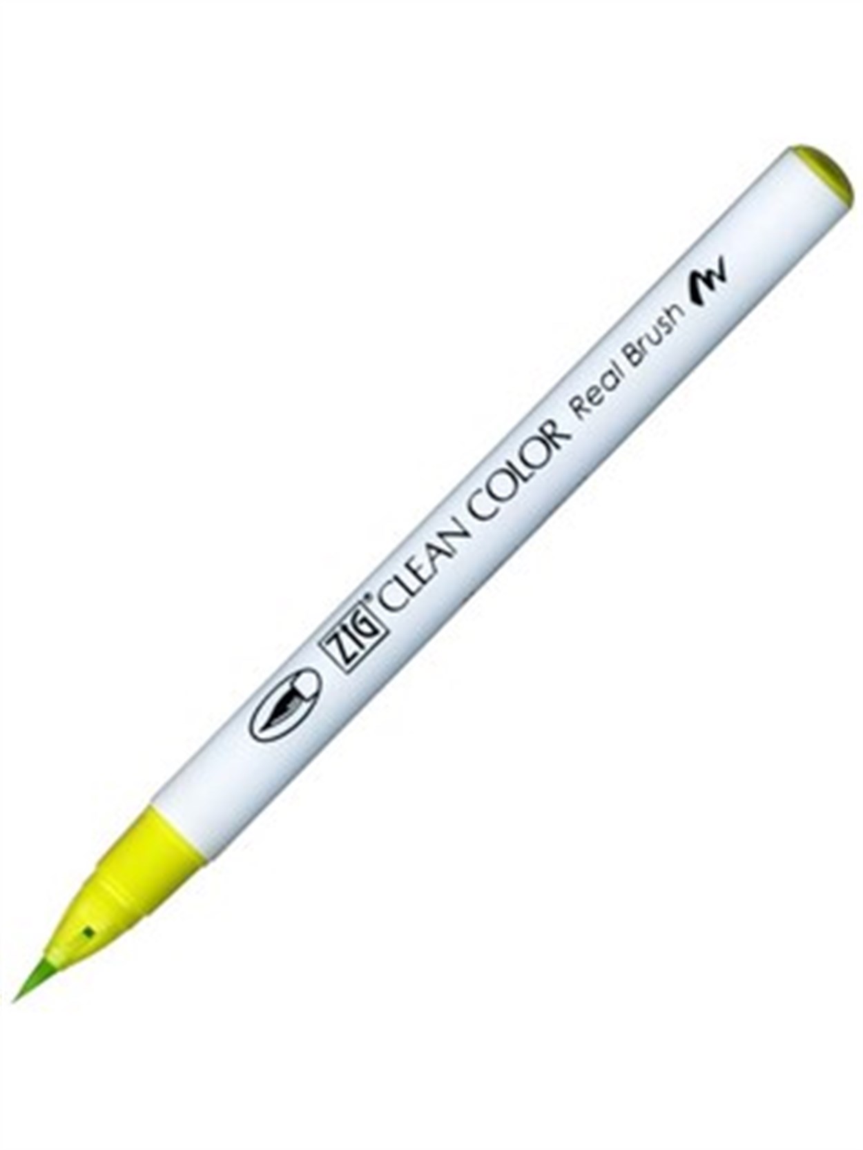 ZIG CLEAN COLOR REAL BRUSH FIRÇA UÇLU KALEM RB-6000AT 053 YEL.GREEN