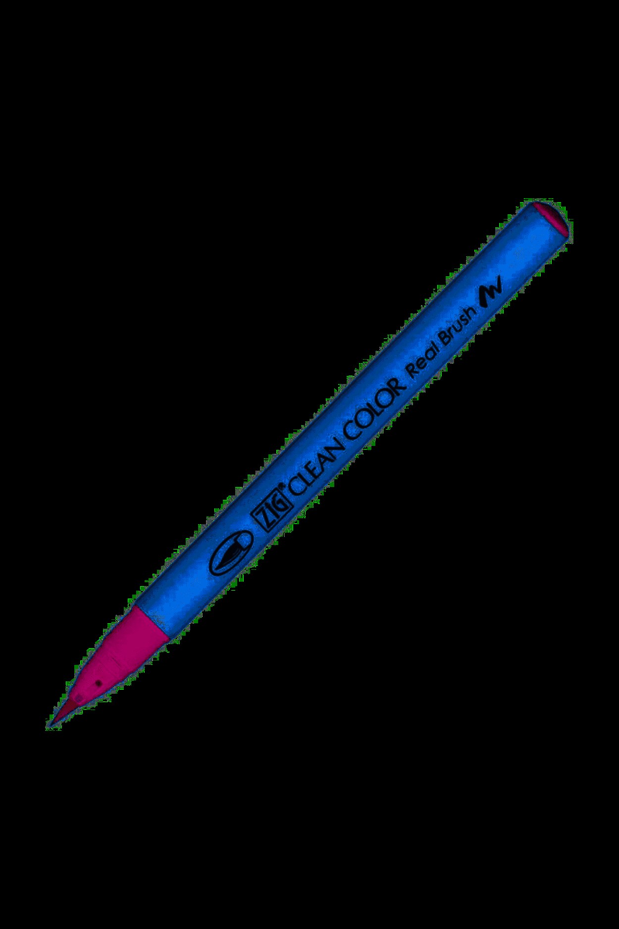 ZIG CLEAN COLOR REAL BRUSH FIRÇA UÇLU KALEM RB-6000AT 027 DARK PINK