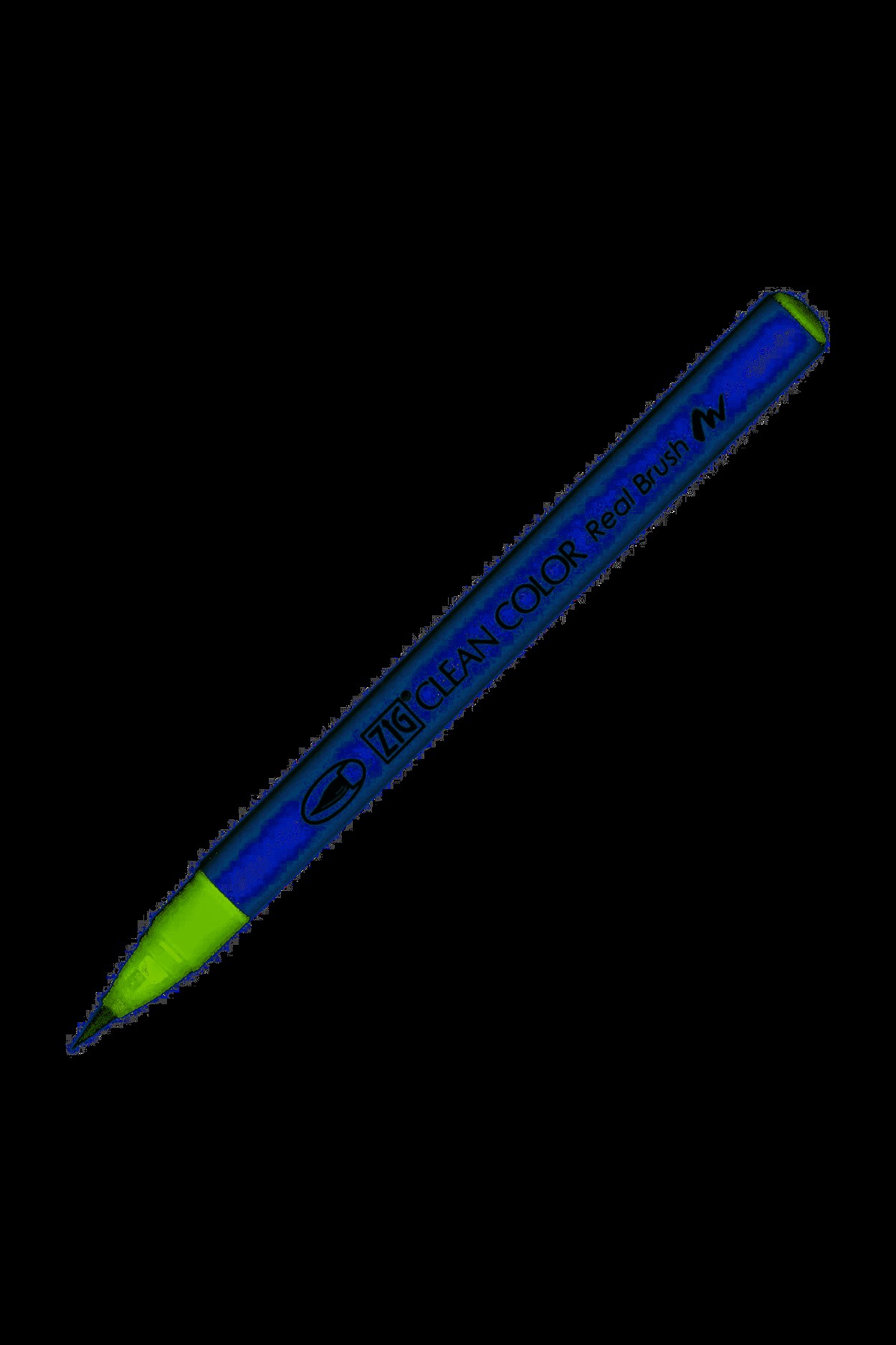 ZIG CLEAN COLOR REAL BRUSH FIRÇA UÇLU KALEM RB-6000AT 041 LT.GREEN