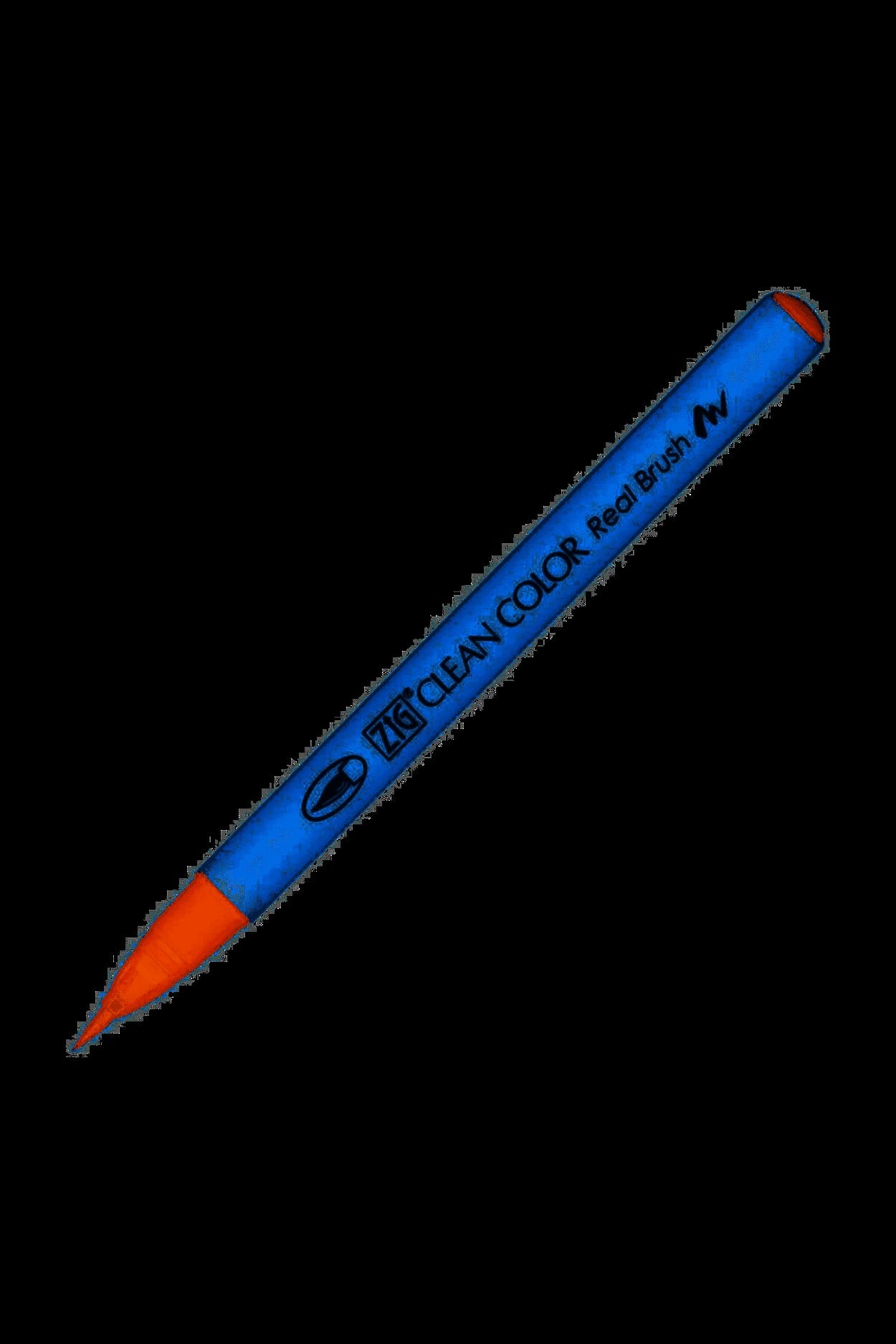 ZIG CLEAN COLOR REAL BRUSH FIRÇA UÇLU KALEM RB-6000AT 023 SC.RED