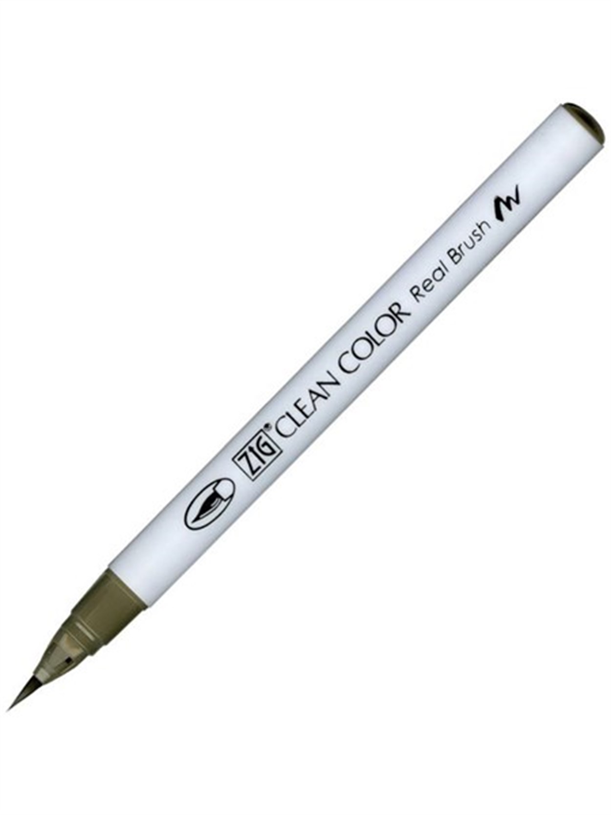ZIG CLEAN COLOR REAL BRUSH FIRÇA UÇLU KALEM RB-6000AT 093 GRN GRAY
