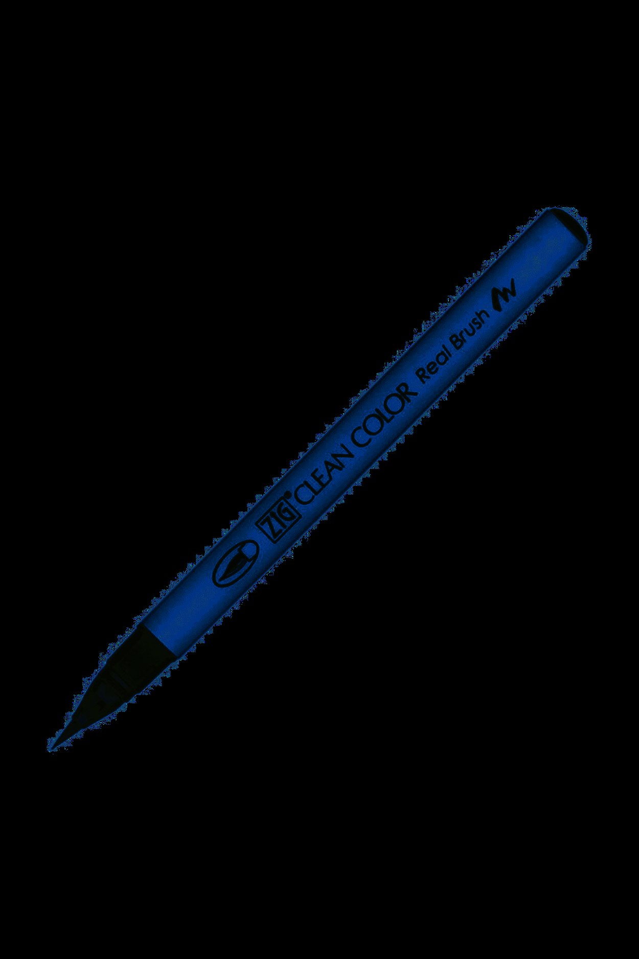 ZIG CLEAN COLOR REAL BRUSH FIRÇA UÇLU KALEM RB-6000AT 095 DARK GRAY