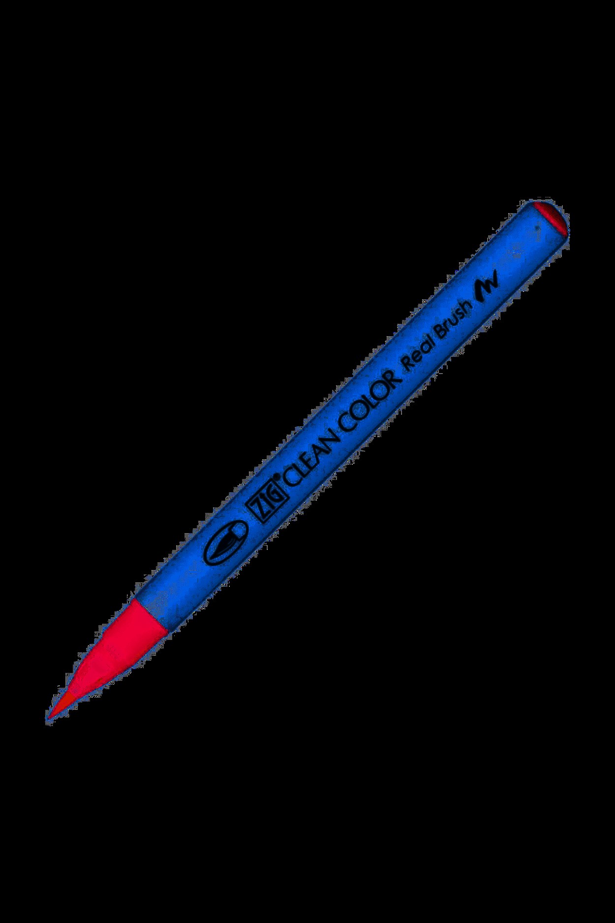 ZIG CLEAN COLOR REAL BRUSH FIRÇA UÇLU KALEM RB-6000AT 021 LT.CARMIN